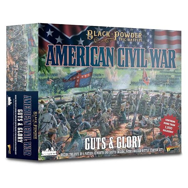Black Powder: Epic Battles: American Civil War Guts & Glory Starter - Importado