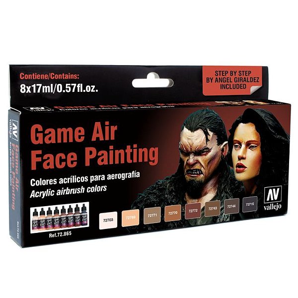 Game Air: Face Painting (8) - Importado