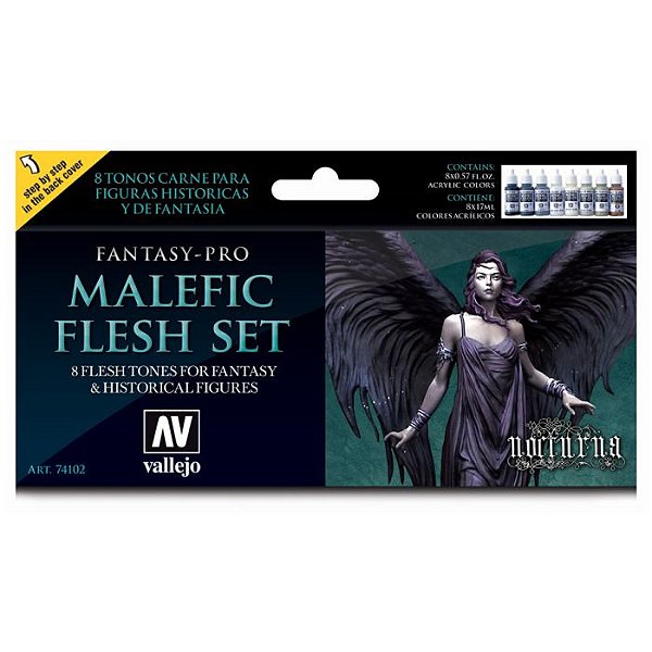 Fantasy-Pro: Malefic Flesh Set (8) - Importado