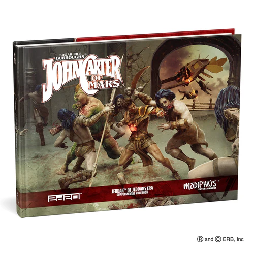 John Carter of Mars: Jeddak of Jeddaks Era Supplemental Rulebook - Importado
