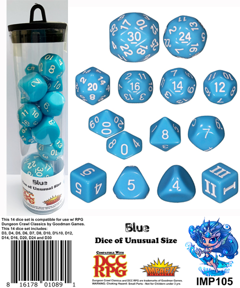 DCC Dice: Blue - Importado