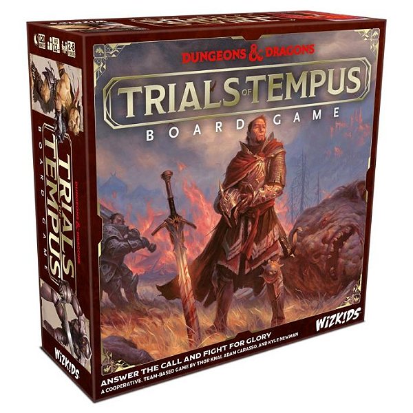 D&D: Trials of Tempus Board Game: Standard Edition - Importado