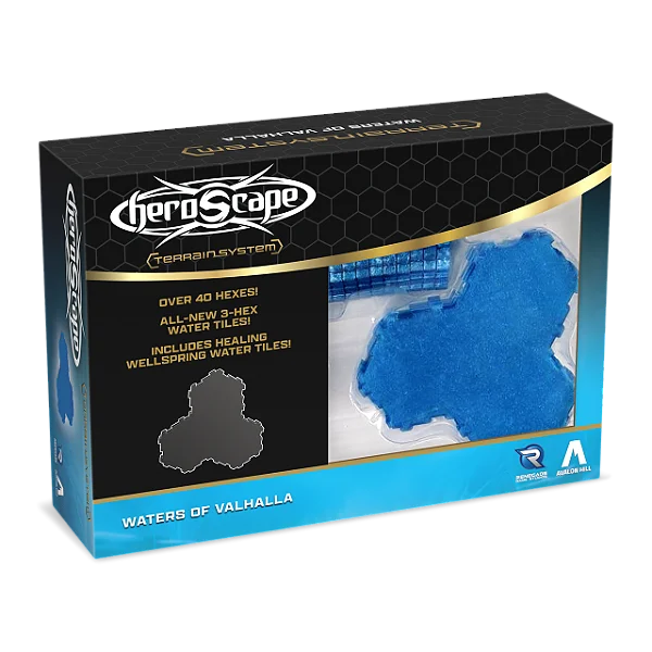 Heroscape: Waters of Valhalla Terrain Expansion - Importado