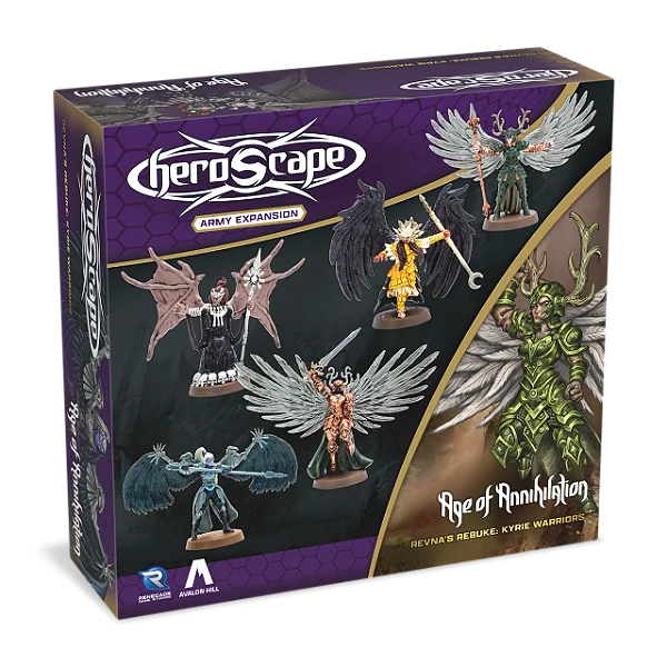 Heroscape: Revna's Rebuke: Kyrie Warriors Army Expansion - Importado