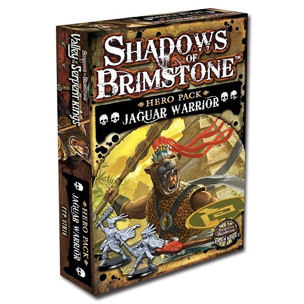 Shadows of Brimstone: Hero Pack: Jaguar Warrior - Importado