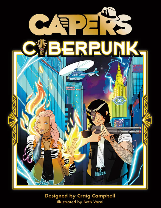 CAPERS: CYBERPUNK - Importado