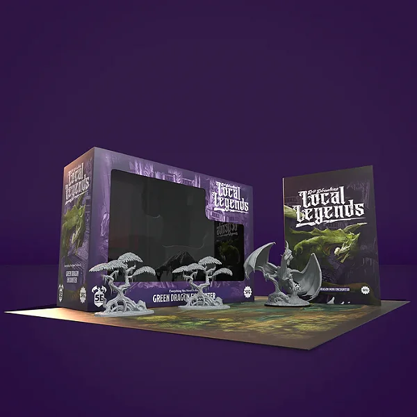 Epic Encounters: Local Legends - Green Dragon - Importado