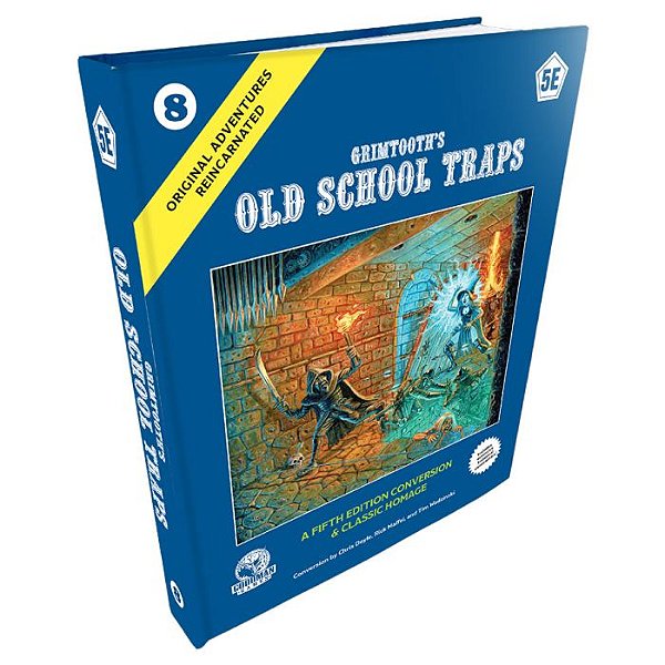 D&D 5E: Original Adventures Reincarnated #8 Grimtooth’s Old School Traps - Importado