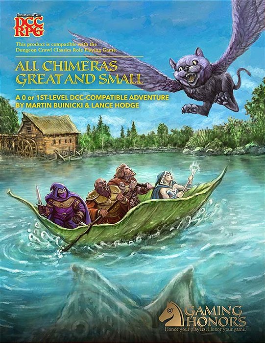 DCC RPG - All Chimeras Great and Small (DCC) - Importado