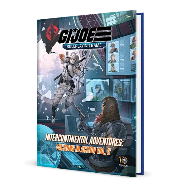 G.I. JOE Roleplaying Game Intercontinental Adventures: Factions in Action Vol. 2 Sourcebook - Importado