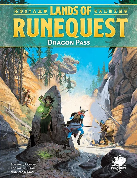 Runequest - Lands of RuneQuest: Dragon Pass - Hardcover