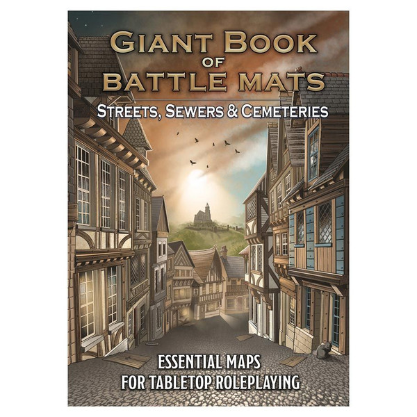 Giant Book of Battle Mats: Streets & Sewers - Importado