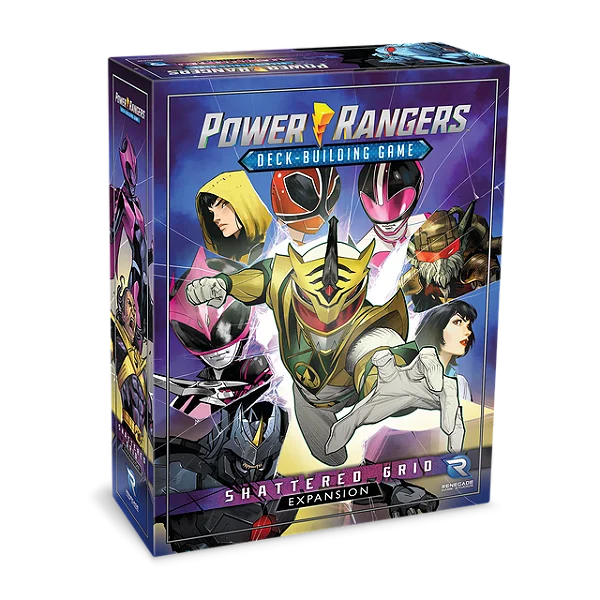 Power Rangers Deck-Building Game Shattered Grid Expansion - Importado