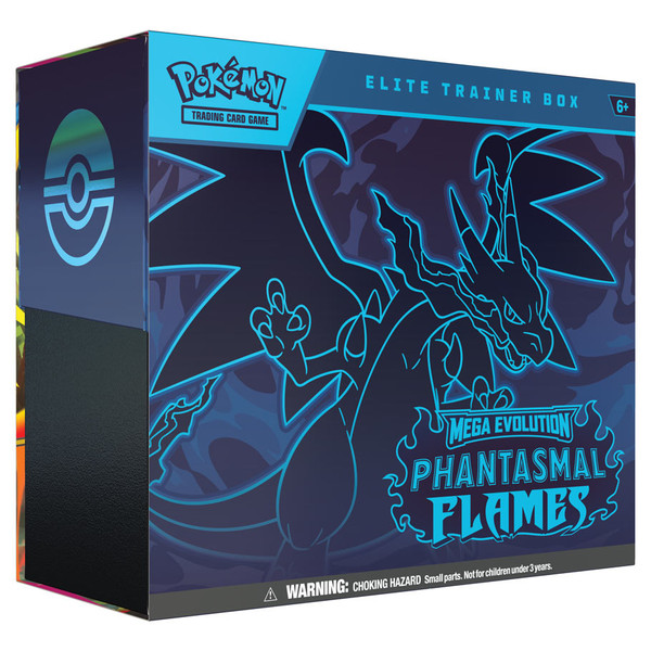 Pokémon TCG: Mega Evolution 2: Phantasmal Flames: Elite Trainer Box - Importado
