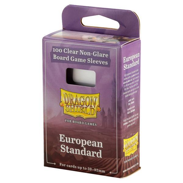 Deck Protector: Board Game Sleeve: Dragon Shield: European Standard (100) - Importado