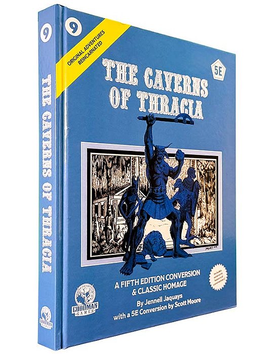 Original Adventures Reincarnated #9: The Caverns of Thracia (5E)