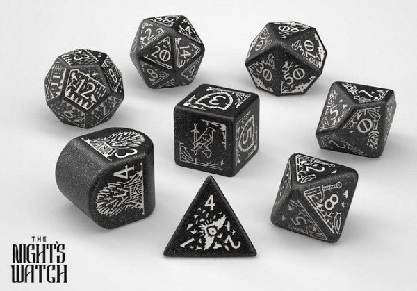 Game of Thrones - Night's Watch Dice Set (8)