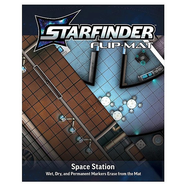 Starfinder 2E: Flip Mat: Space Station