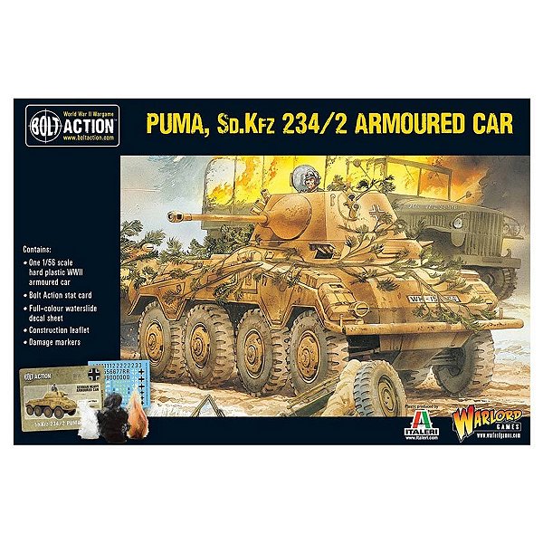 Bolt Action: Puma Sd.Kfz 234/2 Armoured Car (2022)