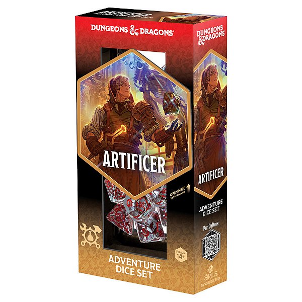 D&D Adventure Dice: Artificer (Clear)