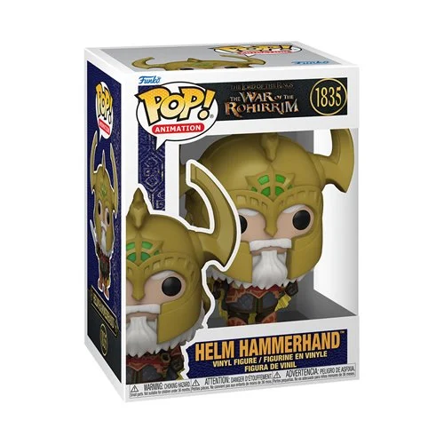The Lord of the Rings: The War of the Rohirrim Helm Hammerhand Funko Pop! Vinyl Figure #1835, Not Mint