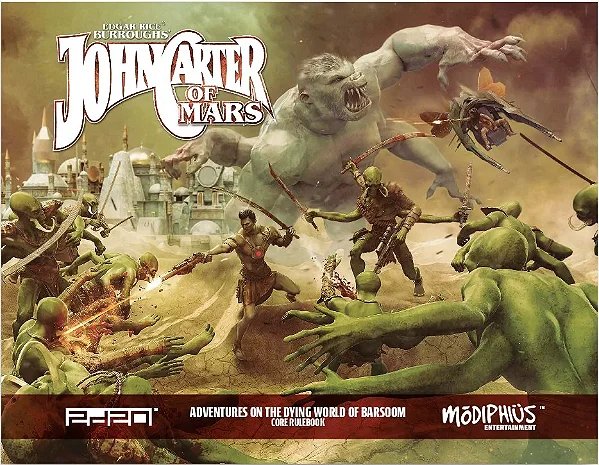 John Carter of Mars: Core Rulebook - Livro Digital - Importado