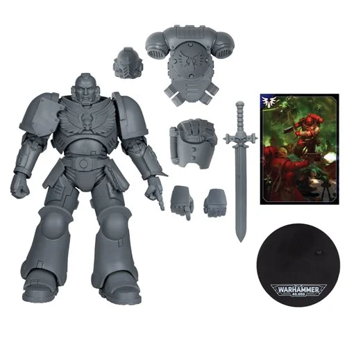 Warhammer 40,000 Wave 11 Blood Angel Assault Intercessor Sergeant Artist Proof 7-Inch Scale Action Figure