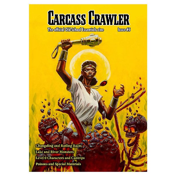 Carcass Crawler: Issue #5: The Official Old School Essentials Zine