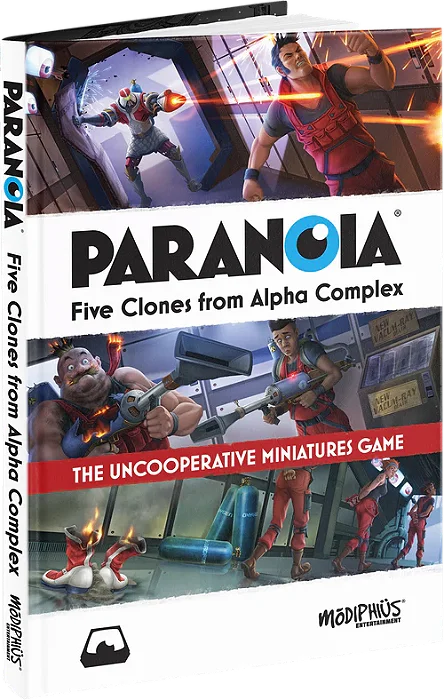 Paranoia: Five Clones from Alpha Complex