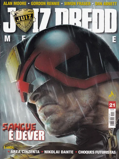 Juiz Dredd Megazine nº 21 - Nacional