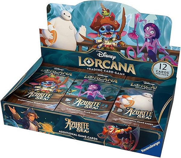 Lorcana TCG: Azurite Sea Booster Box
