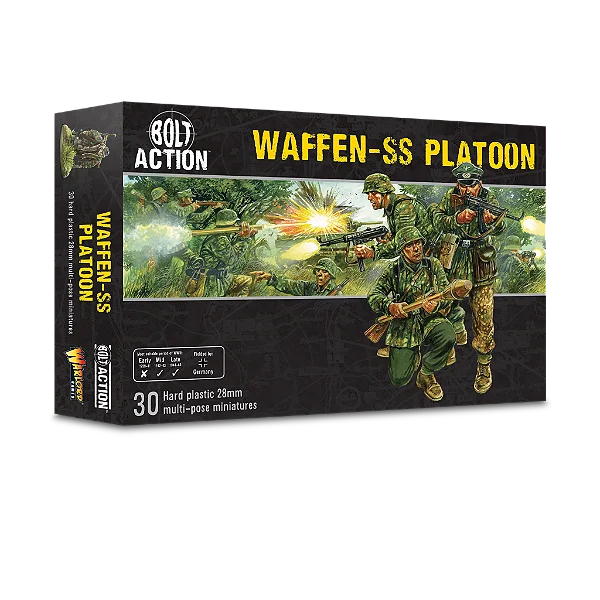 Bolt Action Waffen SS platoon