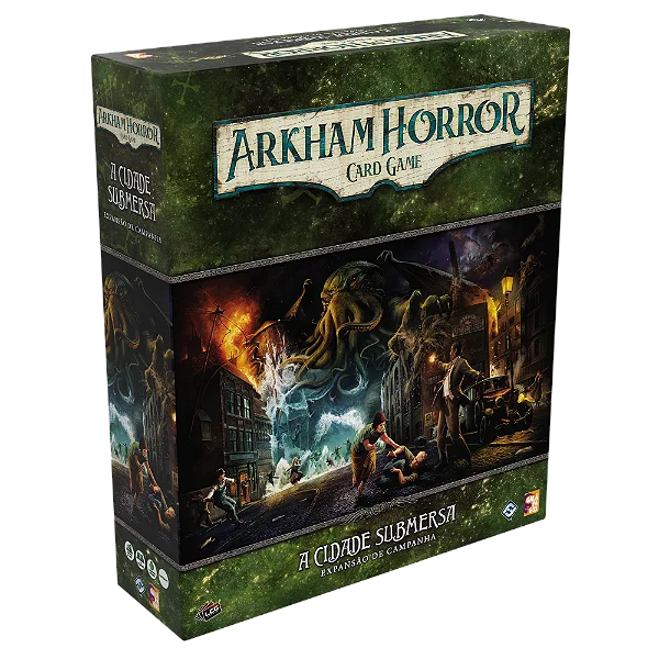 Arkham Horror: Card Game - A Cidade Submersa (Expansão de Campanha)