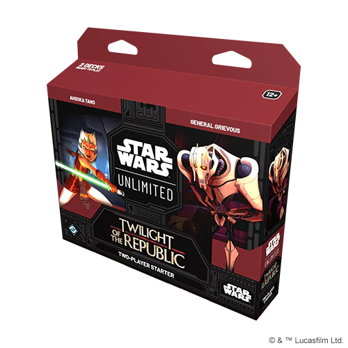 Star Wars: Unlimited - Twilight of the Republic - Two Player Starter - Inglês