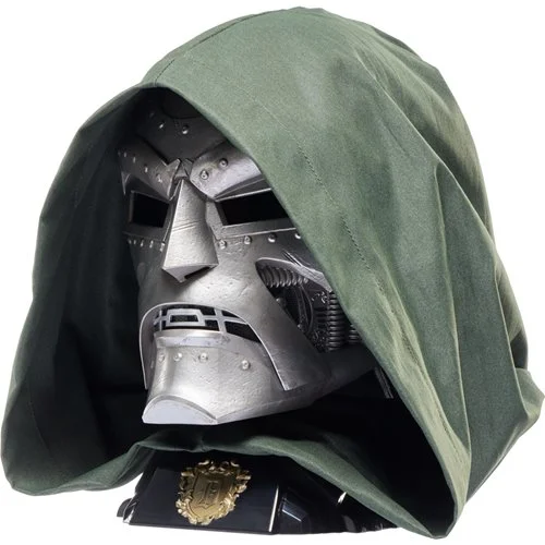 Fantastic Four Marvel Legends Doctor Doom Premium Roleplay Helmet Prop Replica