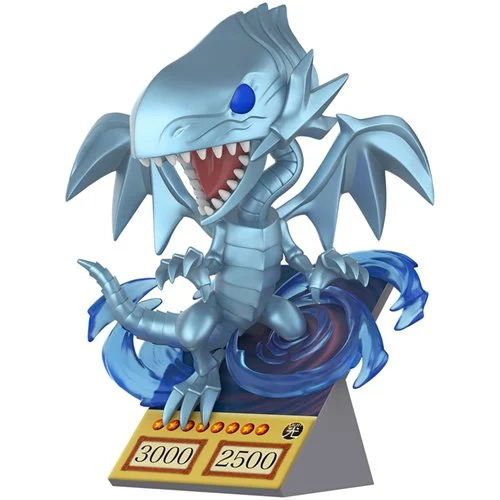 Yu-Gi-Oh Blue-Eyes White Dragon Card Premium Funko Pop! Vinyl Figure #2316