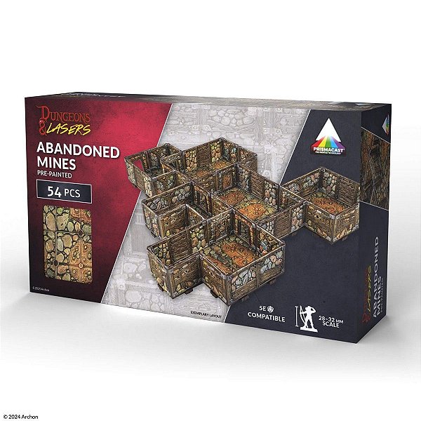 Dungeons & Lasers Abandoned Mines Prismacast