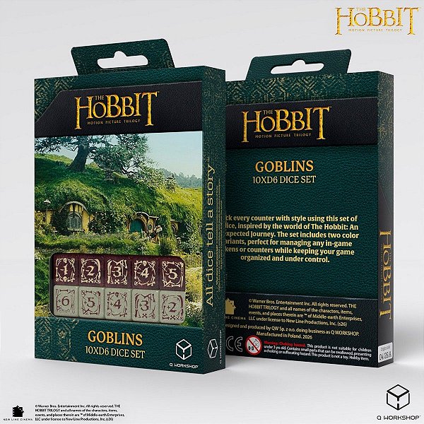 The Hobbit: TCG 10x D6 - Goblins