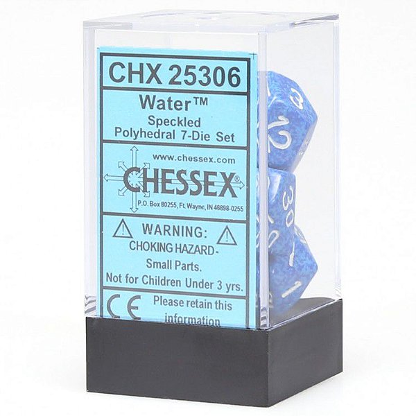Kit de Dados - Speckled - Water - 7 Dados - Importado