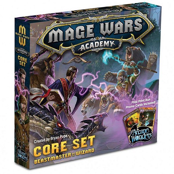 Mage Wars Academy - Core Set - Card Game - Importado