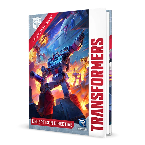 Transformers Roleplaying Game Decepticon Directive Sourcebook - Importado
