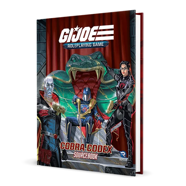 G.I. JOE Roleplaying Game Cobra Codex Sourcebook - Importado