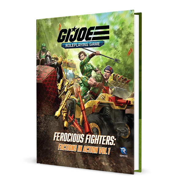 G.I. JOE Roleplaying Game Ferocious Fighters: Factions in Action Vol. 1 Sourcebook - Importado