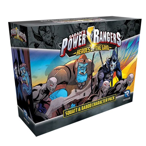 Power Rangers Heroes of the Grid Squatt & Baboo Character Pack