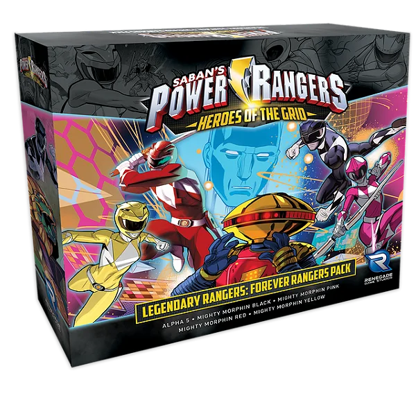 Power Rangers: Heroes of the Grid Legendary Rangers: Forever Rangers Pack