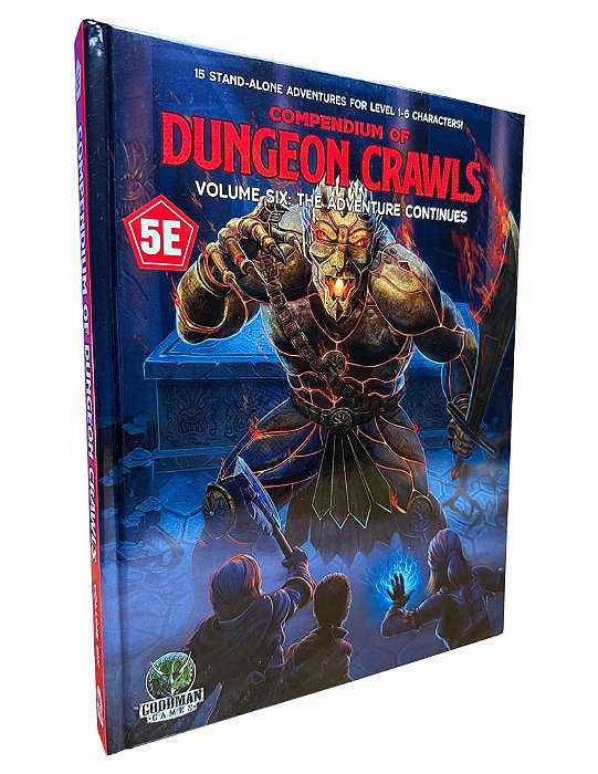 Compendium of Dungeon Crawls Vol 6: A Compilation of Adventures (5E)