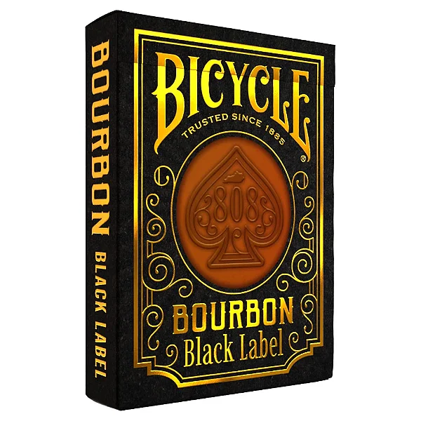 Playing Cards: Bicycle: Bourbon Black Label