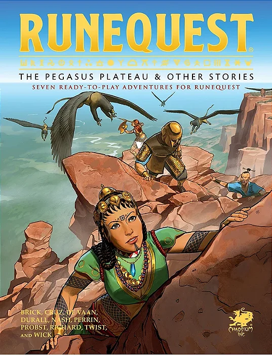 RuneQuest: The Pegasus Plateau & Other Stories - Hardcover