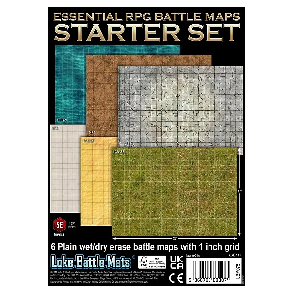 Essential RPG Battle Maps Starter Set
