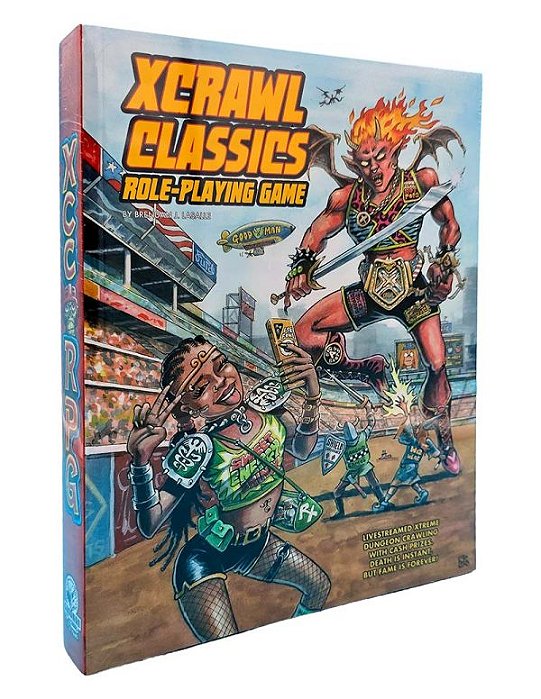 Xcrawl Classics RPG Core Rulebook- Softcover Edition